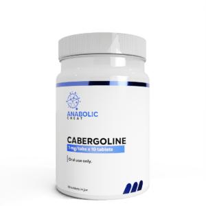 Cabergoline 1mg/tab x 10 tablets